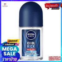 นีเวียฟอร์เมนโรลออนคูลคิก 25มล.สินค้าสำหรับพกพาNIVEA ROLL ON FOR MEN COOL KICK 25ML.