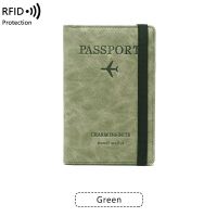 MIYIN กระเป๋าหนังสือเดินทาง RFID Dompet Travel แบบหลายจุดข้ามพรมแดนสามารถใส่ซิมการ์ดได้เคสหนังซองใส่หนังสือเดินทาง