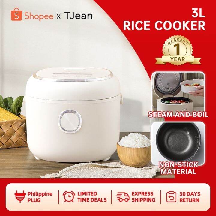 TJean Multifunctional Mini Electric Rice Cooker Household | Lazada PH