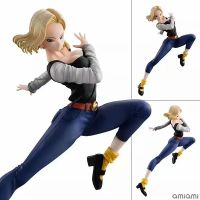 โมเดลฟิกเกอร์ Dragon-Ball-Z Android18 รุ่น 4 Razuri ขนาด 20 ซม.