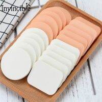 10 Pcs Soft Makeup Powder Puffs/ Round Replacement Air Cushion Sponges for Applying BB CreamShading Loose PowderLiquid Cream