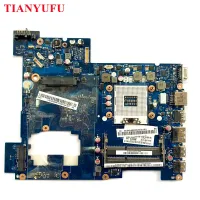 High quality PIWG2 LA-675AP For Lenovo Ideapad G570 Laptop Motherboard HM65 PGA989 DDR3 100% Tested motherboard