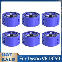 ตัวกรองมอเตอร์ด้านหลังเหมาะสำหรับ Dyson V6 DC58/DC59อุปกรณ์เสริมตัวกรอง Hepa องค์ประกอบเครื่องดูดฝุ่น