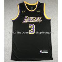 ✙ 2022 new men Los Angeles Lakers 3 Anthony Davis embroidery basketball jerseys jersey reward black