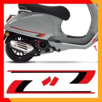 ☜﹍ Reflective Motorcycle Sticker Graphic Kit Case Accessories Decal for Vespa PIAGGIO Primavera 150 SPRINT 150 GTS 300 ie LXV 125