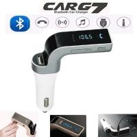 9FINAL Bluetooth Car Kit FM Transmitter MP3 Music Player SD USB Charger for iPhone Samsung Table PC (Silver)