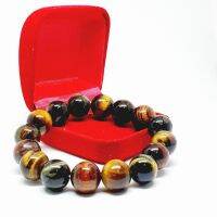 ข้อมือหินมงคล พลอยตาเสือ Tiger Eye บูชาแล้วปรับธาตุเสริมธาตุในร่างกาย ทำให้สุขภาพดี เรียกพลังงานบวก ดึงดูดแต่สิ่งดีๆเข้ามา