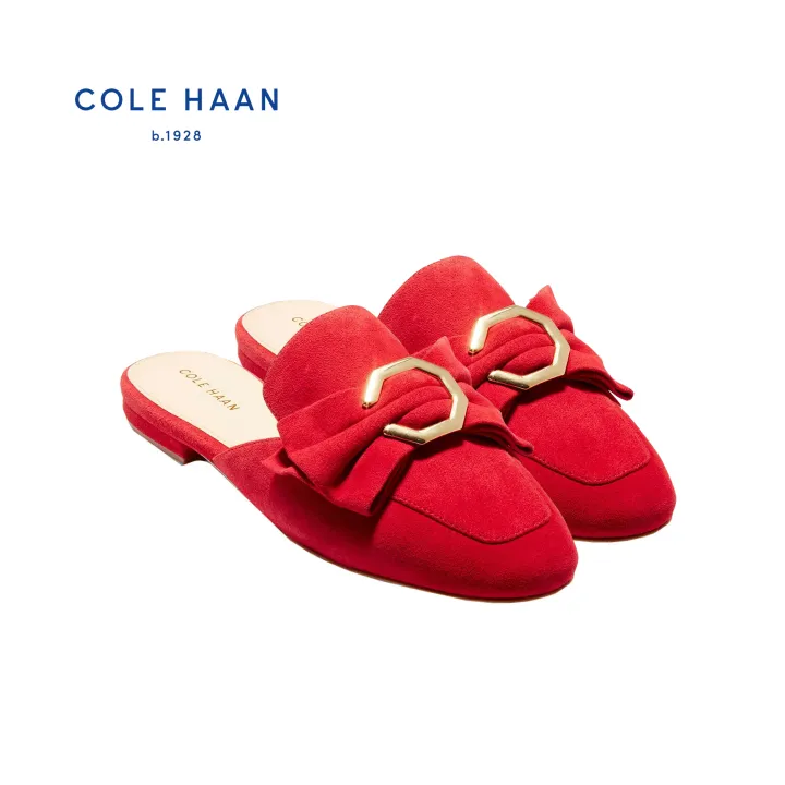 cole haan leela bow loafer mule