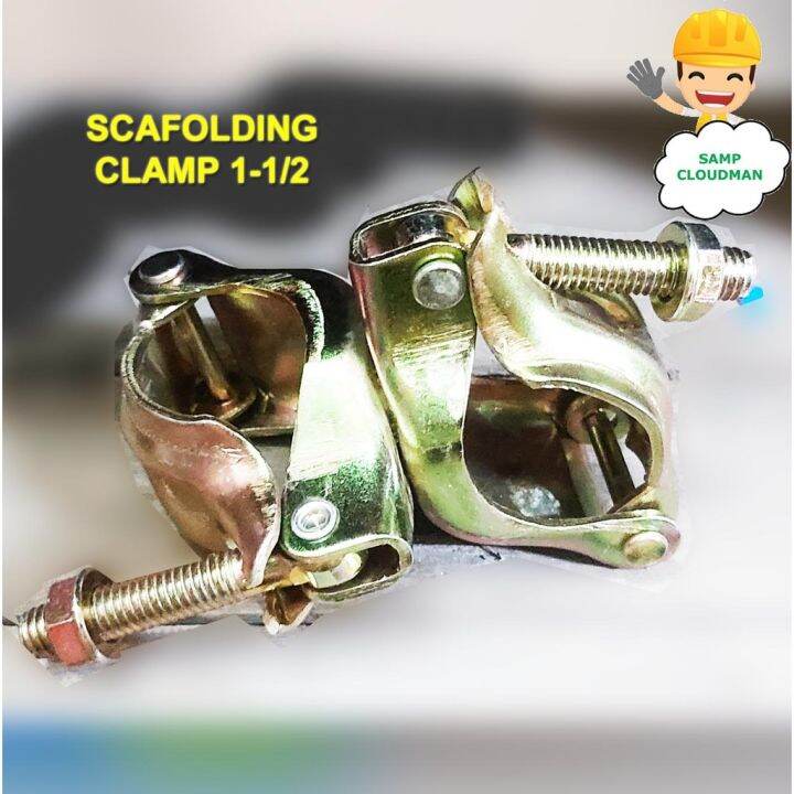 Scafolding Clamps 1-1/2 Fixed or Swivel Type Scafolding Clamp Pipe ...