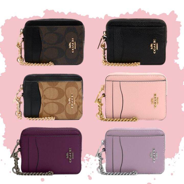 AUTHENTIC COACH ZIP CARD CASE Lazada PH