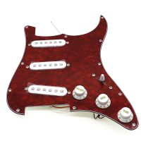 Loaded Strat Prewired St Pickguard Electric Guitar Pickup With Unique Ceramic Colis Pickups Fits Fender