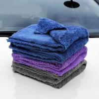 5pcs Car Wash Microfiber Towel Cleaning Drying Car Cloth Detailing Care 40x40cm Edgeless Waxing Cloth Car Soft Towel Polish Q3A5