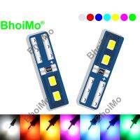 【คุณภาพสูง】BhoiMo Car Dashboard Led Meter แผนที่แผ่นแผงหลอดไฟ T5 W3W 17 73 74 2721 4SMD 2016 ชิป Auto ภายในด้านข้างโคมไฟ Cluster Gauge คำเตือนตัวบ่งชี้รถจักรยานยนต์เครื่องมือ Dash ไฟสัญญาณ Neo Wedge โคมไฟรถยนต์มอเตอร์ DC12V สีขาวสีแดง IceBlue Pink 6000K