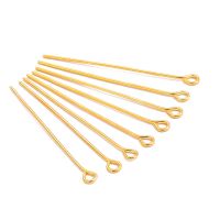 【cw】 200pcs/lot 16 50mm Gold Rhodium 7 Colors 8 Pins Needles Jewelry Accessory Finding ！