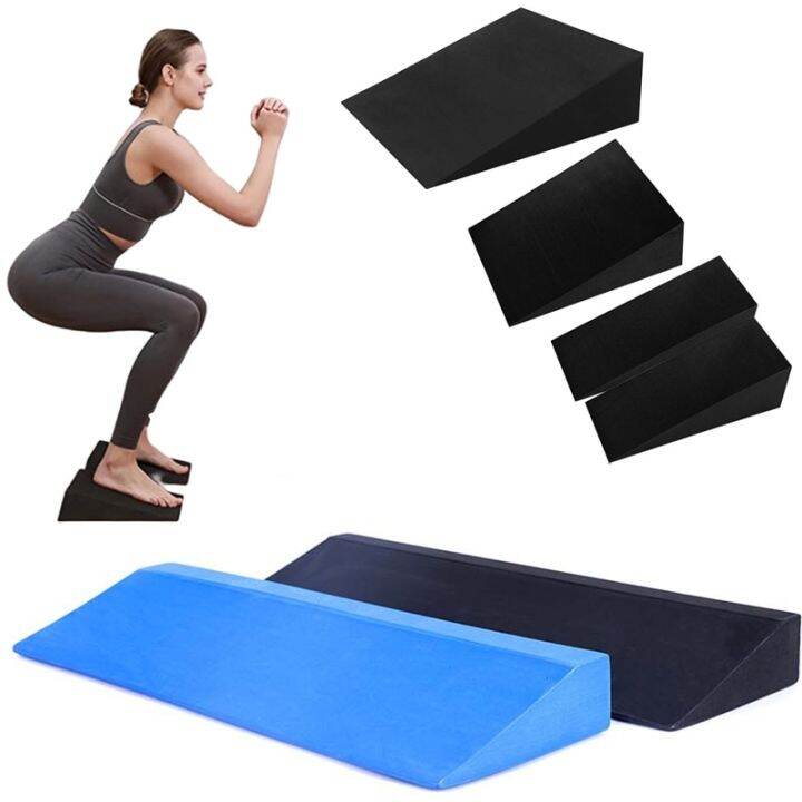 Large EVA Yoga Wedge Block Squat Slant Board Lightweight Supportive ...