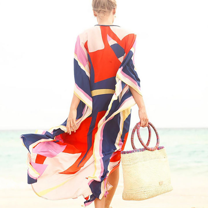boho-style-long-beach-cover-up-sarongs-robe-plage-2022-tunics-for-beach-pareo-swimwear-women-swimsuit-tunic-beachwear-cover-up