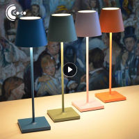 Table Lamp In Ho Bedroom Floor Rechangeable USB Lighting Bar Ho Restaurant Cordless Table Desk Lamp Acrylic Decoration