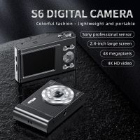 Portable Digital Camera 48MP 4K Video Camcorder 2.4 Inch Screen 16X Zoom Photo Video Photography Cameras Birthday Gift For Kids