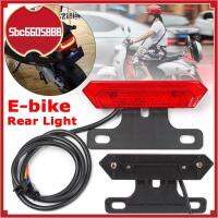 เครื่องมือ SBC6605888ไฟเบรคกลางคืนกะพริบอุปกรณ์รถจักรยานไฟฟ้า E-Bike ไฟท้ายไฟท้าย LED เตือนความปลอดภัย