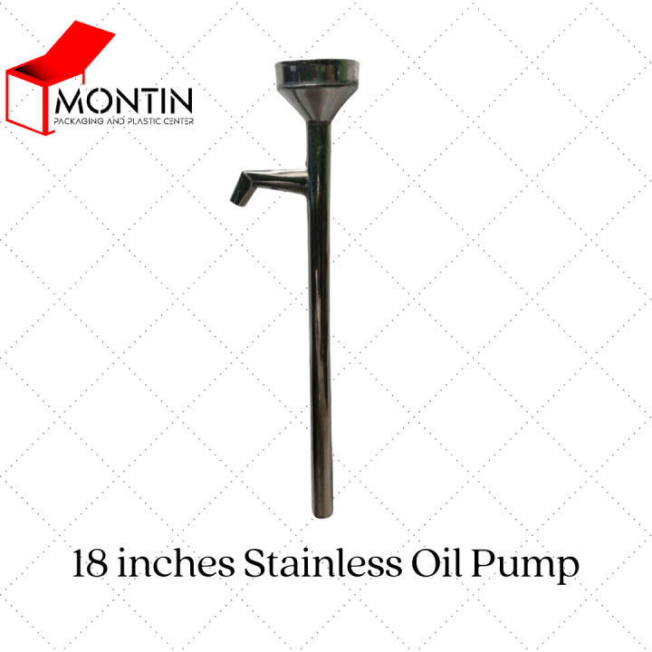 18inch Stainless Steel Oil Siphon Pump for Cooking Oil and Transfer ...