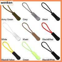 WENKEN 10/20pcs 9 สี เสื้อผ้าเดินทาง คลิปหนีบกระเป๋า สิ้นสุดการล็อก Zips ตัวดึงซิป เครื่องดึงสายไฟ ซิปดึง