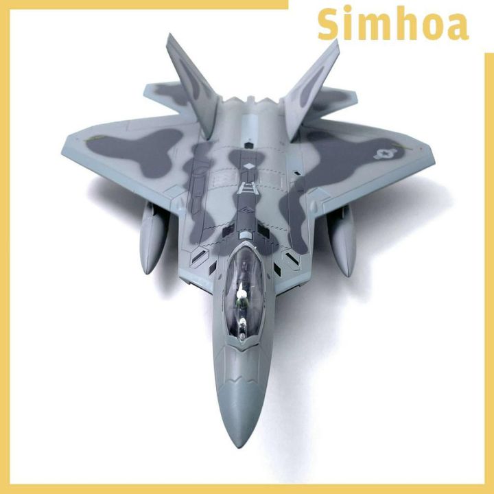 simhoa-ของเล่นโมเดลเครื่องบินสหรัฐอเมริกา-1-100-usa-airline-f-22