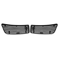 1Pair Left &amp; Right Side Hood Upper Grill Vent for 2007-2013 MERCEDES S550 W221