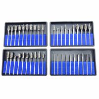 10Pcs/Box Dental Lab Tungsten Steel Carbide Burs For High Speed Handpiece Tooth Drill