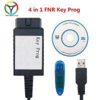 ใหม่ล่าสุด FNR 4 In 1 FNR โปรแกรมเมอร์ที่สำคัญกับ USB Dongle 4-In-1กุญแจรถ Prog