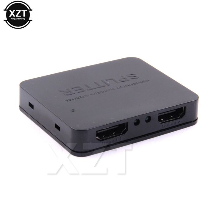 cw-hdmi-compatible-splitter-converter-1-input-2-output-switcher-hub-support-4kx2k-2160p1080p-for-xbox360-ps3-4