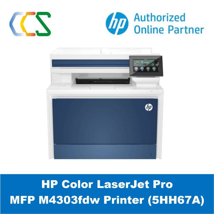 HP Color LaserJet Pro MFP 4303fdw Printer - Print in color from ...