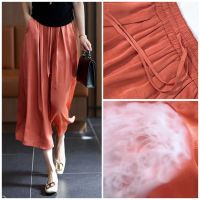 s06l5u8 Culottes ใหม่ กางเกงขากว้าง เอวสูง ทรงหลวม ขนาดใหญ่ เหมาะกับฤดูร้อน สําหรับผู้หญิง 2023