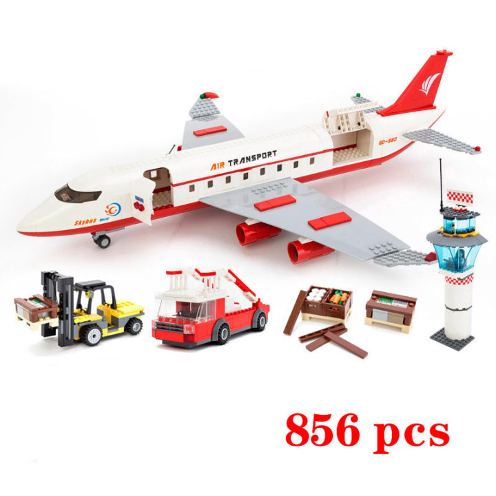 new-city-airport-passenger-plane-airfield-sets-repair-station-launch-building-blocks-toys-bricks-jets-friends-cargo-rocket