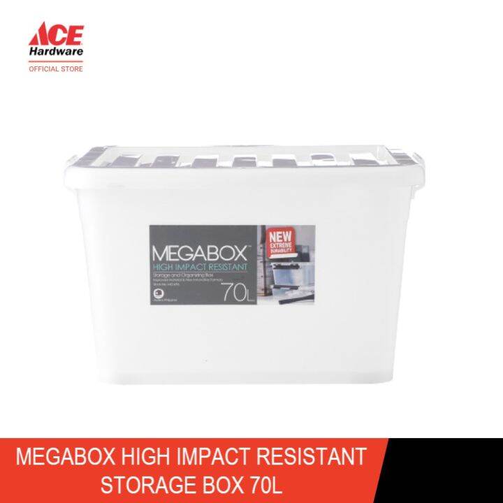 Megabox High Impact Resistant Storage Box 70L Lazada PH