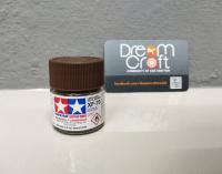 TAMIYA Acry Mini XF-79 Lino Deck Brown (สีสูตรนำอคริลิก Acrylic Color Paint DreamCraft Model)