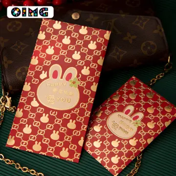 Chinese Red Envelope Lucky Money Hong Bao - Mickey & Minnie Mouse