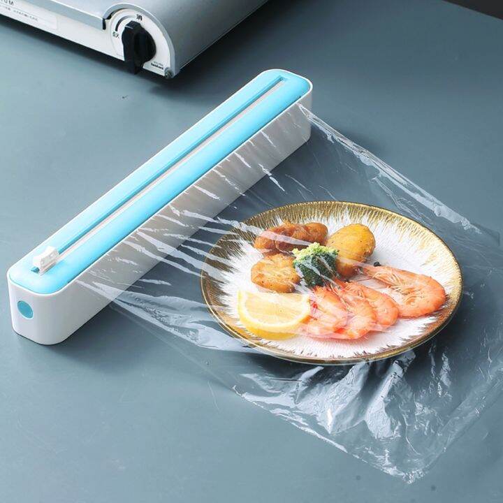 kitchen-toolfood-wrap-dispenser-cutter-kitchen-tool-foil-cling-film-wrap-dispenser-plastic-sharp-cutter-storage-holder