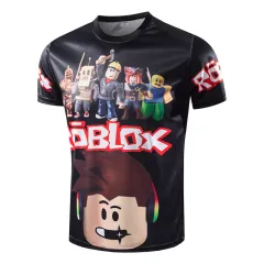 Children's terno jersey Big boy sweatshirt unisex Roblox T-shirt for Kids  Game Cartoon Printed Shirts 17003