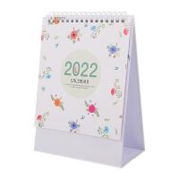 1Pc Creative Desktop 2022 Calendar Monthly Calendar Planner Calendar (Assorted Color)