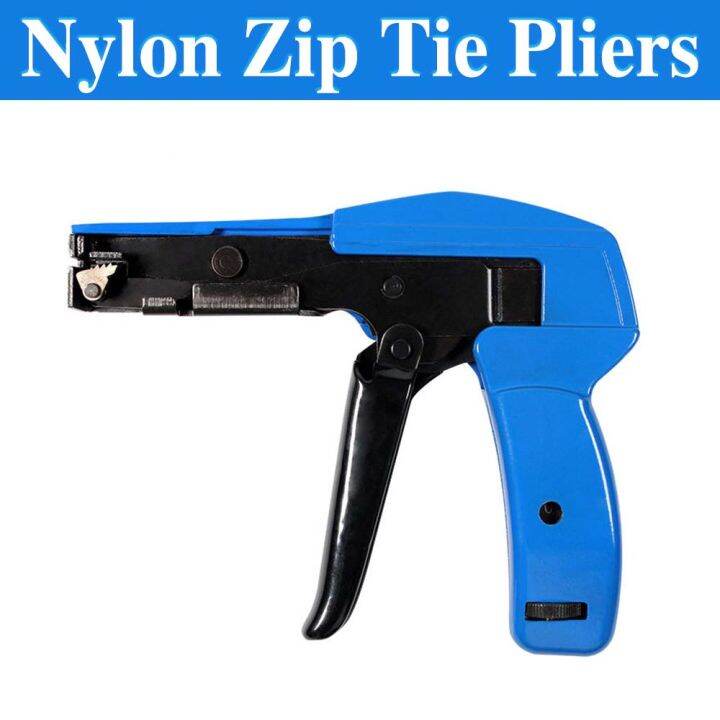 Cable Tie Tool 2.44.8mm Nylon Cable Tie Fastening Auto Cutting Cable