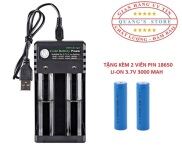 Sạc Pin BMAX cho Pin 18650,18500, 18350, 16650, 16340, 14500, 10440