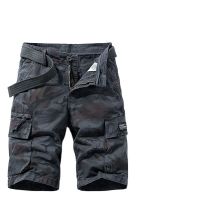 2023 Summer New Camouflage Tactical Cargo Shorts Men Khaki Jogger Military Cargo Shorts Men Cotton Casual Loose Camo Men Shorts