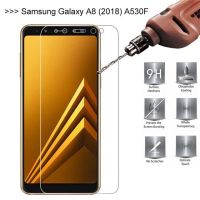 2.5D Tempered Glass For Samsung Galaxy A8 2018 Protective Film 9H Explosion-proof LCD Screen Protector For A530F SM-A530F A530