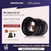 Brightin Star 50มม. F0.95แบบเต็มเฟรมกล้องไร้กระจกภาพเลนส์สำหรับแคนนอน Sony M4/3 Nikon A7III A7IV FX30 FX3 Z7II Z6II
