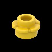 10PCS Assembles Particles 24866 1x1 Five Petal Mini Bricks Building Blocks DIY Replaceable Parts Toys For Children Gifts