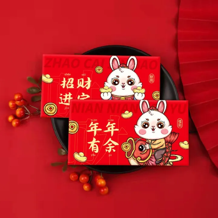 6pcs-red-envelopes-2023-new-year-chinese-rabbit-year-cartoon-gift-money-packing-bag-spring-festival-hongbao-festival-supplies