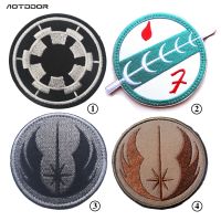 【YF】✑  Embroidered Arms StarWars Jedi Mandalorian Bounty Fett Badge for Clothing Sewing