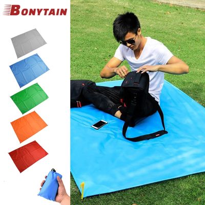 【YF】 100x140cm Portable Lightweight Picnic Mat Pocket Blanket Waterproof Outdoor Travel Camping Beach Tent Sleeping