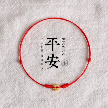 Red string 2025 bracelet lazada