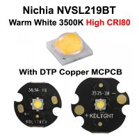 【】 First Follow Shop Nichia CRI80 3500K นำแสง219BT อบอุ่นพร้อม Kdhitker DTP ทองแดง MCPCB (1ชิ้น)